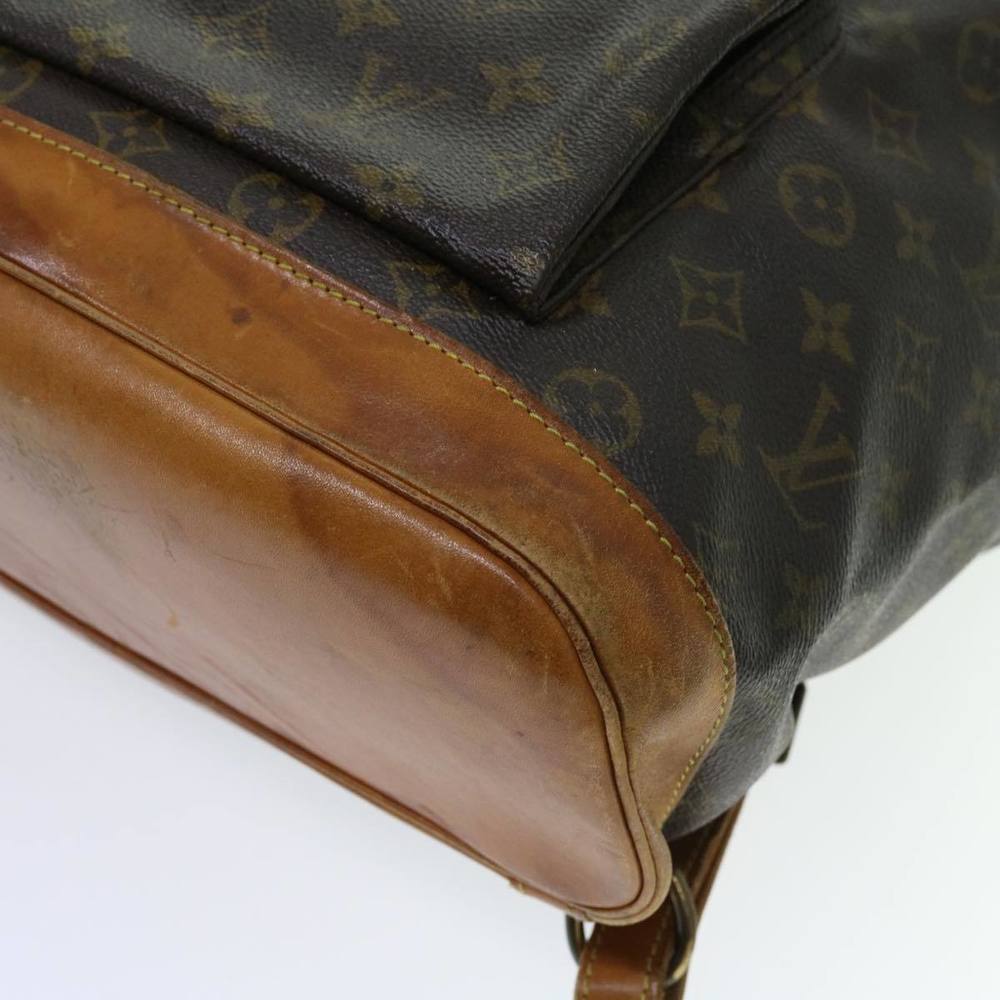 LOUIS VUITTON Monogram Montsouris GM Backpack M51135 LV Auth 62696 - Picture 14 of 16